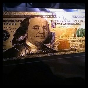Gold plated bill
